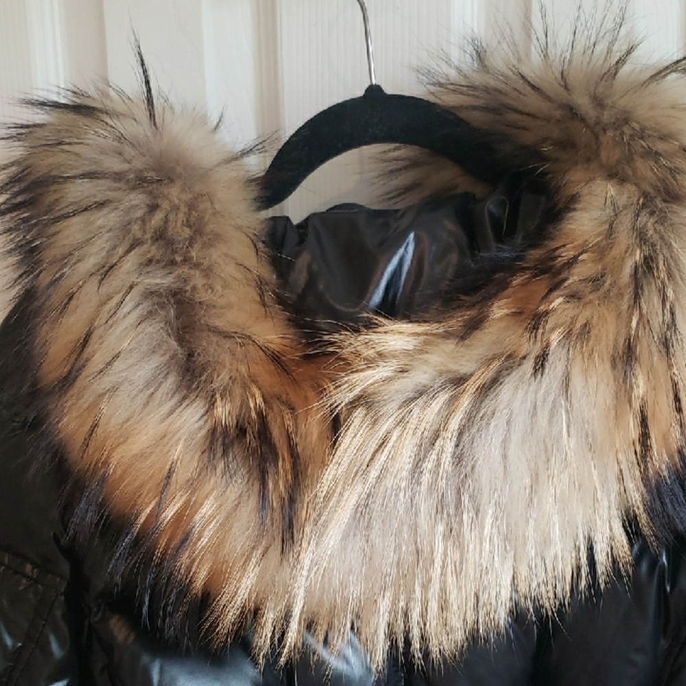 SAM. "Blake" Down Puffer Jacket with Real Fox Fur Hood || NWOT || Size Medium - Picture 10 of 15